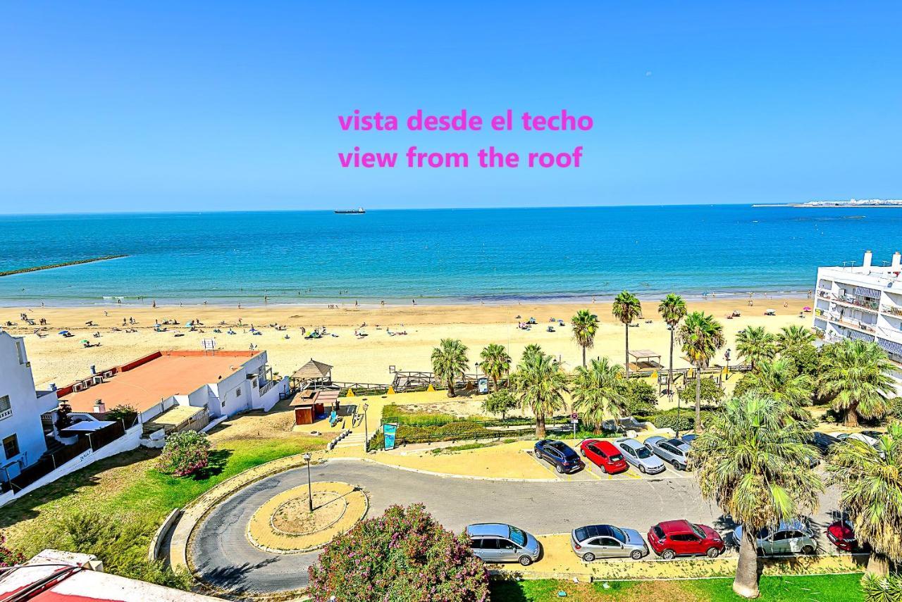 Ocean Sunset Beachfront House With Terraces El Puerto de Santa Maria Bagian luar foto
