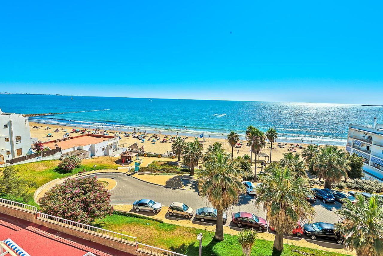 Ocean Sunset Beachfront House With Terraces El Puerto de Santa Maria Bagian luar foto
